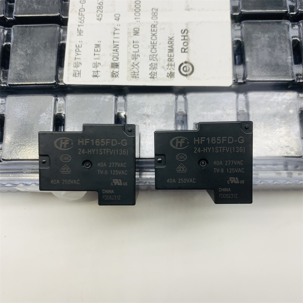 HF165FD-G 24-HY1STFV 40A277VAC 250VAC TV-B 125VAC