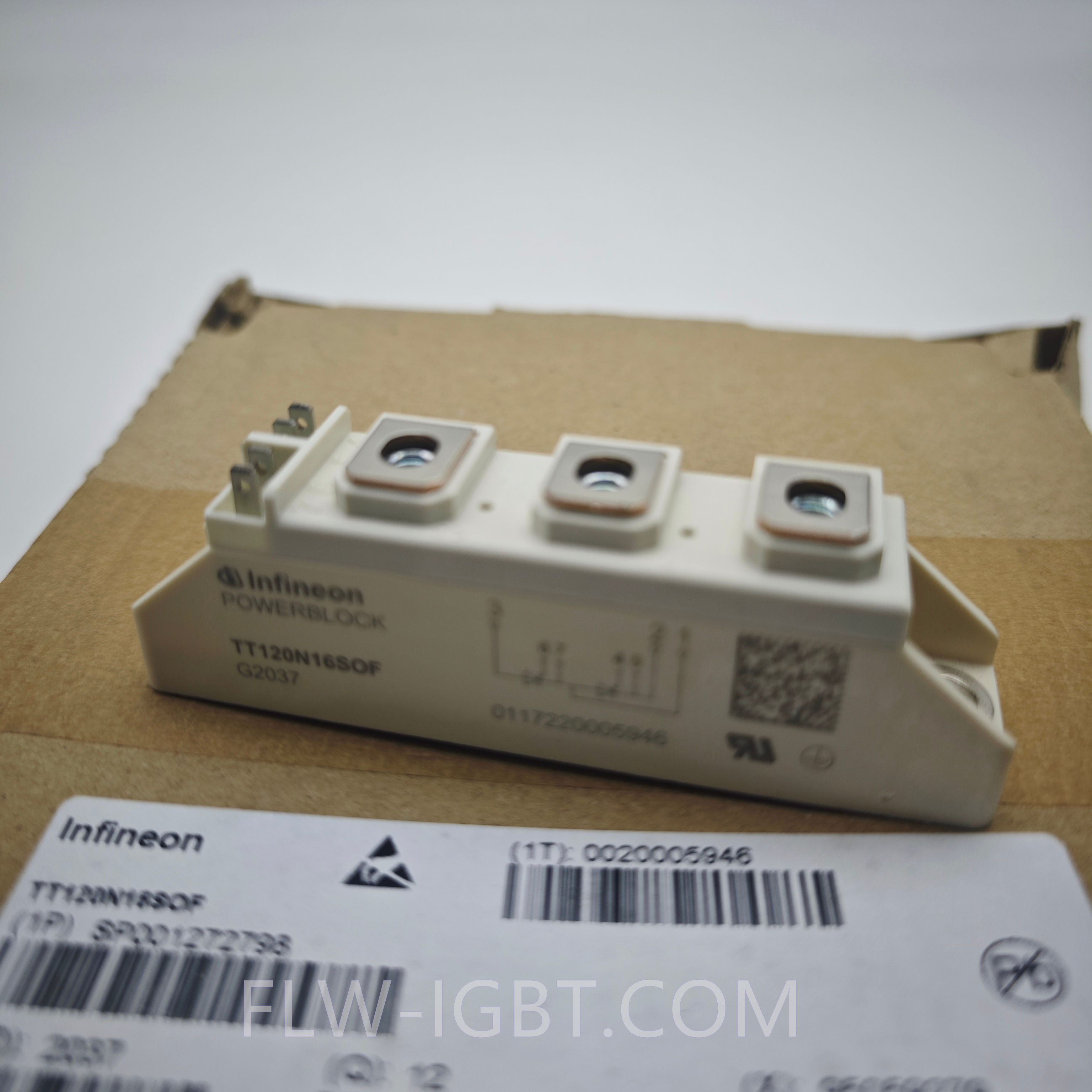 TT120N16SOF 120A 1600V 相位控制晶闸管模块 可控硅功率模块