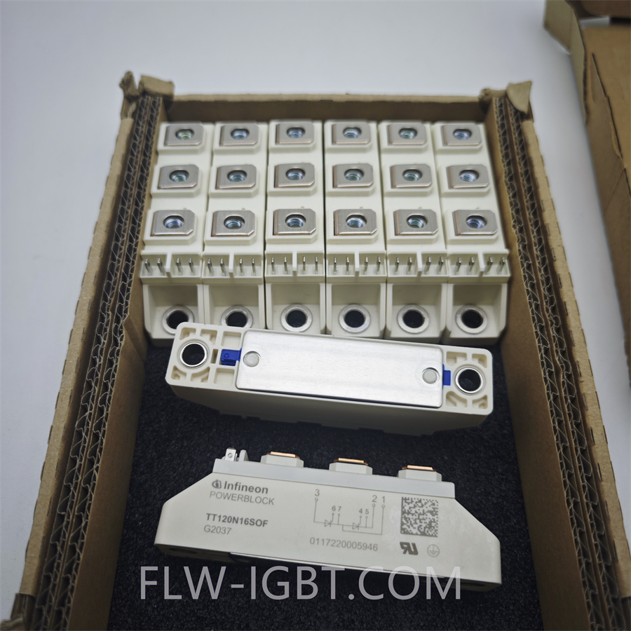 TT120N16SOF 120A 1600V 相位控制晶闸管模块 可控硅功率模块