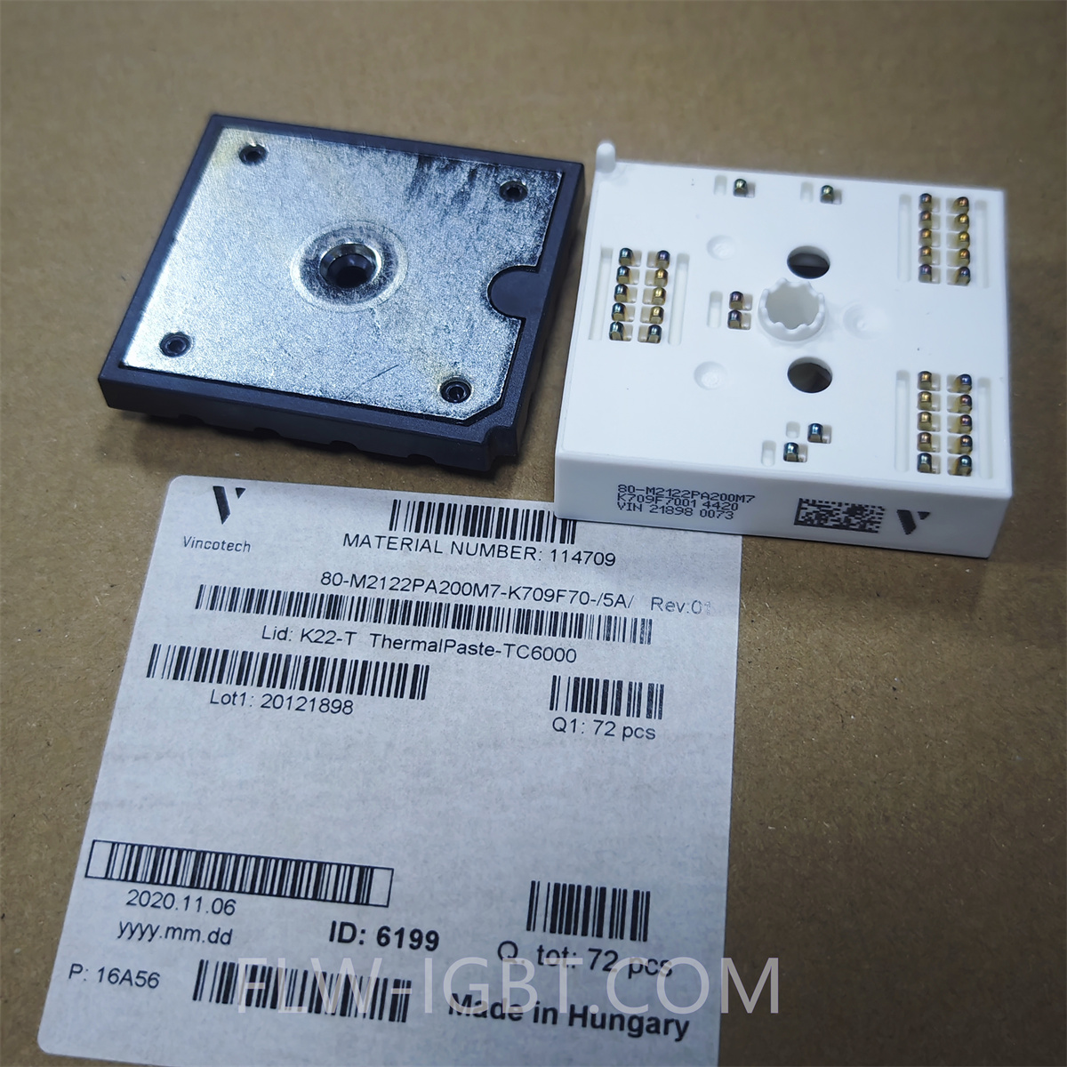80-M2122PA150M7-K708F70 80-M2122PA200M7-K709F70 Vincotech 威科半桥 IGBT 模块 1200V