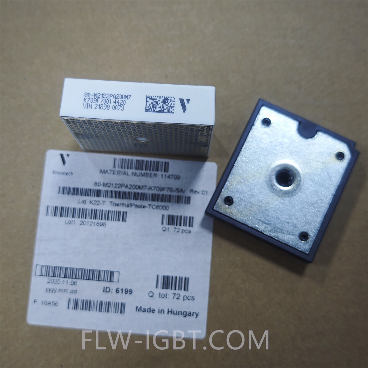 80-M2122PA150M7-K708F70 80-M2122PA200M7-K709F70 Vincotech 威科半桥 IGBT 模块 1200V